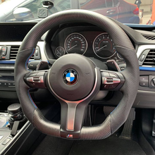 Load image into Gallery viewer, GM. Modi-Hub For BMW M2 M3 M4 F20 F21 F22 F23 F45 F30 F31 F35 F32 F33 F36 F48 F49 F39 F25 F26 F15 F16 F87 F80 F82 F83 Carbon Fiber Steering Wheel