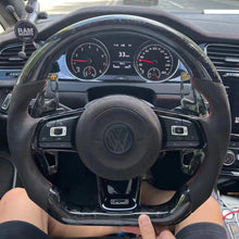 Load image into Gallery viewer, GM. Modi-Hub For VW MK7/MK7.5 GTI GTD Golf R Jetta Carbon Fiber Steering Wheel