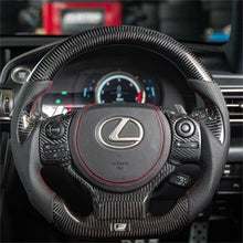 Load image into Gallery viewer, GM. Modi-Hub For Lexus IS 250 350 CT200h NX200T RC RCF F sport Carbon Fiber Steering Wheel