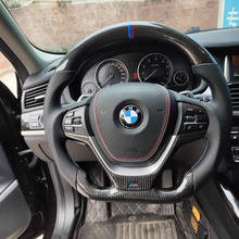 Load image into Gallery viewer, GM. Modi-Hub For BMW X3 X4 X5 X6 F25 F26 F15 F16 Carbon Fiber Steering Wheel