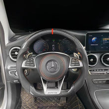 Load image into Gallery viewer, GM. Modi-Hub For Benz AMG A45 / W205 C43 C63S AMG / CLA45 CLS63 AMG / GLC43 63 AMG Carbon Fiber Steering Wheel