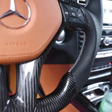 Load image into Gallery viewer, GM. Modi-Hub For Benz W176 W246 W204 W212 C117 C218 X156 X204 B-Class C-Class E-Class CLA-Class GLA-Class Carbon Fiber Steering Wheel
