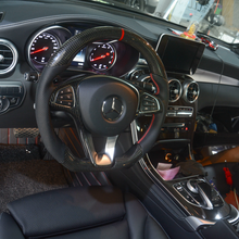 Load image into Gallery viewer, GM. Modi-Hub For Benz W176 W246 W213 C250 C300 C180 A-Class C-Class E-Class CLA-Class GLS-Class Carbon Fiber Steering Wheel