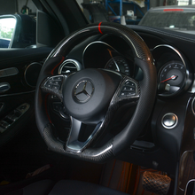 Load image into Gallery viewer, GM. Modi-Hub For Benz W176 W246 W213 C250 C300 C180 A-Class C-Class E-Class CLA-Class GLS-Class Carbon Fiber Steering Wheel