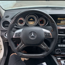 Load image into Gallery viewer, GM. Modi-Hub For Benz W166 X166 W463 G63AMG GL63AMG G65AMG GLS-Class G-Class Carbon Fiber Steering Wheel