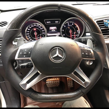 Load image into Gallery viewer, GM. Modi-Hub For Benz W166 X166 W463 ML63AMG GLS-Class G-Class Carbon Fiber Steering Wheel