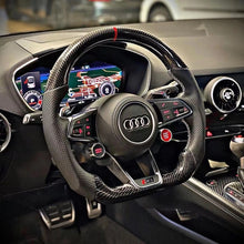 Load image into Gallery viewer, GM. Modi-Hub For Audi 2016-2020 TT MK2 R8 TT TTS TTRS Carbon Fiber Steering Wheel
