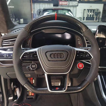 Load image into Gallery viewer, GM. Modi-Hub For Audi A6 A7 S3 S6 S7 RS3 RS6 E-tron RSQ8 Carbon Fiber Steering Wheel