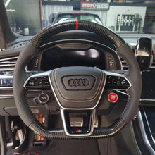 Load image into Gallery viewer, GM. Modi-Hub For Audi A6 A7 S3 S6 S7 RS3 RS6 E-tron RSQ8 Carbon Fiber Steering Wheel