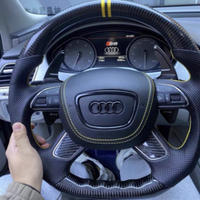 Load image into Gallery viewer, GM. Modi-Hub For Audi A4 A8 Q5 Q3 Q7 Carbon Fiber Steering Wheel