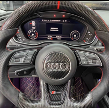 Load image into Gallery viewer, GM. Modi-Hub For Audi B9 A3 A4 A5 S3 S4 S5 RS3 RS4 RS5 Sport Carbon Fiber Steering Wheel
