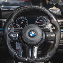 Load image into Gallery viewer, GM. Modi-Hub For BMW M2 M3 M4 F20 F21 F22 F23 F45 F30 F31 F35 F32 F33 F36 F48 F49 F39 F25 F26 F15 F16 F87 F80 F82 F83 Carbon Fiber Steering Wheel