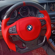 Load image into Gallery viewer, GM. Modi-Hub For BMW F10 F11 F06 F12 F13 F01 F02 F03 F04 Carbon Fiber Steering Wheel