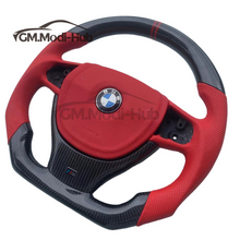 Load image into Gallery viewer, GM. Modi-Hub For BMW F10 F11 F06 F12 F13 F01 F02 F03 F04 Carbon Fiber Steering Wheel