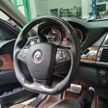 Load image into Gallery viewer, GM. Modi-Hub For BMW X3 X5 X6 E83 E70 E71 E72 Carbon Fiber Steering Wheel