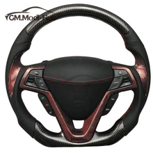 Load image into Gallery viewer, GM. Modi-Hub For Hyundai 2012-2018 Veloster Carbon Fiber Steering Wheel