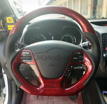Load image into Gallery viewer, GM. Modi-Hub For Kia 2014-2018 Forte Carbon Fiber Steering Wheel
