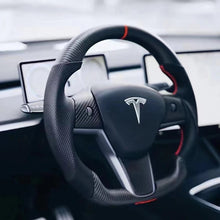 Load image into Gallery viewer, GM. Modi-Hub For Tesla Model 3 Y Carbon Fiber Steering Wheel