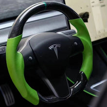 Load image into Gallery viewer, GM. Modi-Hub For Tesla Model 3 Y Carbon Fiber Steering Wheel