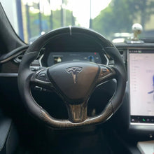 Load image into Gallery viewer, GM. Modi-Hub For Tesla Model S X Carbon Fiber Steering Wheel