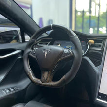 Load image into Gallery viewer, GM. Modi-Hub For Tesla Model S X Carbon Fiber Steering Wheel