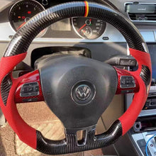 Load image into Gallery viewer, GM. Modi-Hub For VW 2010-2014 MK6 / 2006-2010 Jetta / 2010-2015 Passat / 2011-2018 Tiguan / 2009-2017 CC Carbon Fiber Steering Wheel
