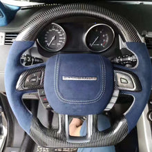 Load image into Gallery viewer, GM. Modi-Hub For Land Rover 2015-2019 Discovery / 2012-2019 Range Rover Evoque Carbon Fiber Steering Wheel