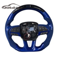 Load image into Gallery viewer, GM. Modi-Hub For Dodge 2016-2023 Charger / 2015-2023 Challenger / 2014-2023 Durango Carbon Fiber Steering Wheel
