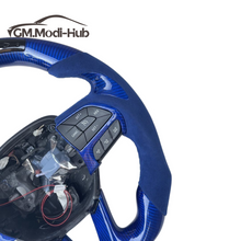 Load image into Gallery viewer, GM. Modi-Hub For Dodge 2016-2023 Charger / 2015-2023 Challenger / 2014-2023 Durango Carbon Fiber Steering Wheel