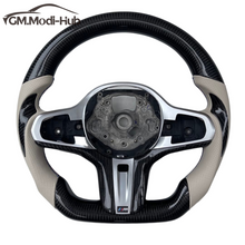 Load image into Gallery viewer, GM. Modi-Hub For BMW G05 G06 G07 G14 G15 G16 G20 G21 G28 G29 F40 F44 F52 Carbon Fiber Steering Wheel