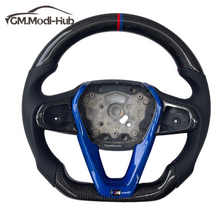 Load image into Gallery viewer, GM. Modi-Hub For BMW G01 G02 G05 G07 G11 G12 G20 G21 G30 G31 i4 Carbon Fiber Steering Wheel