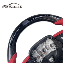Load image into Gallery viewer, GM. Modi-Hub For Dodge 2016-2023 Charger / 2015-2023 Challenger / 2014-2023 Durango Carbon Fiber Steering Wheel