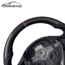 Load image into Gallery viewer, GM. Modi-Hub For BMW F20 F21 F22 F23 F30 F31 F35 F32 F33 F36 Carbon Fiber Steering Wheel with Paddle shifter