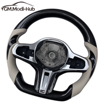 Load image into Gallery viewer, GM. Modi-Hub For BMW G05 G06 G07 G14 G15 G16 G20 G21 G28 G29 F40 F44 F52 Carbon Fiber Steering Wheel