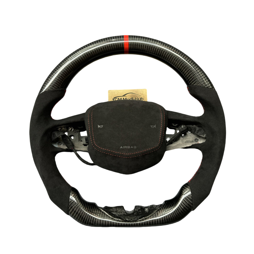 GM. Modi-Hub For Cadillac 2020-2023 CT4 / CT5 / 2019-2023 XT4 Carbon Fiber Steering Wheel