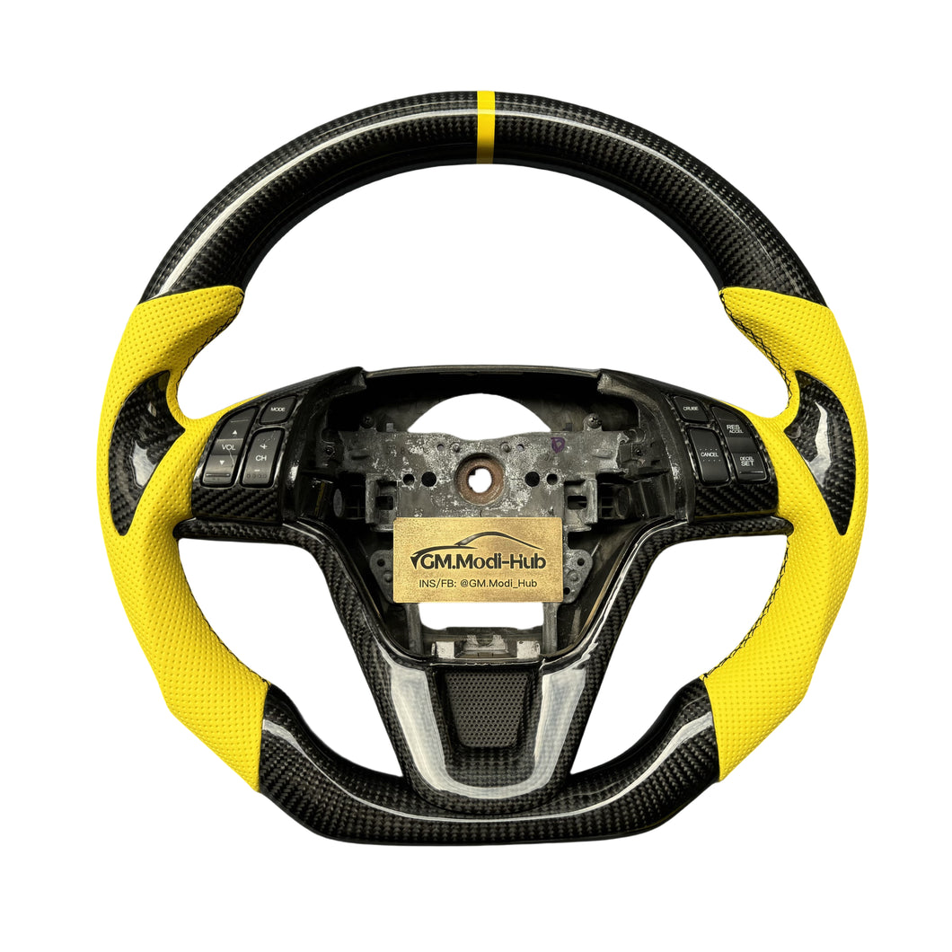 GM. Modi-Hub For Honda 3th gen CRV 2007-2011 Carbon Fiber Steering Wheel
