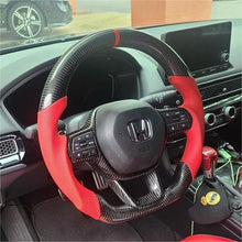 Load image into Gallery viewer, For Honda Civic Type R Carbon Fiber Steering Wheel | GM. Modi-Hub
