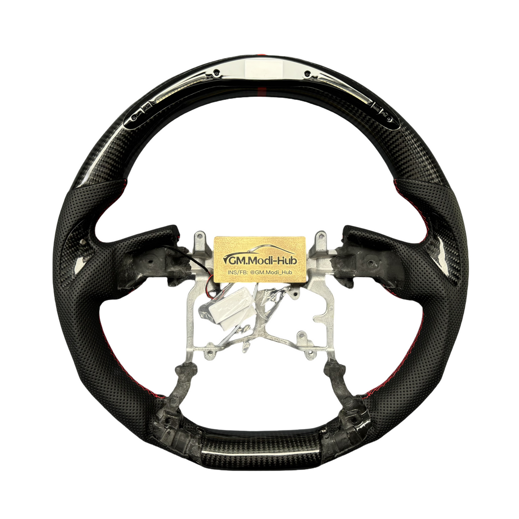 GM. Modi-Hub For Toyota 2014-2021 Tundra Sequoia / 2016-2022 Tacoma 4Runner Carbon Fiber Steering Wheel