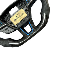Load image into Gallery viewer, GM. Modi-Hub For Ford 2015-2018 Focus MK3 RS ST / 2018-2021 EcoSport / 2017-2019 Escape Carbon Fiber Steering Wheel
