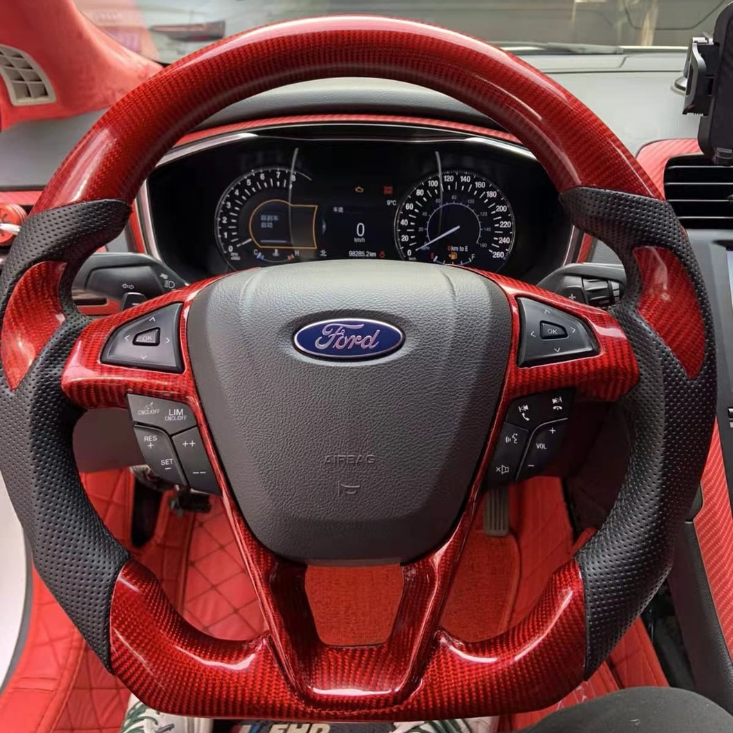 GM. Modi-Hub For Ford 2013-2020 Fusion/Mondeo/Edge Carbon Fiber Steering Wheel