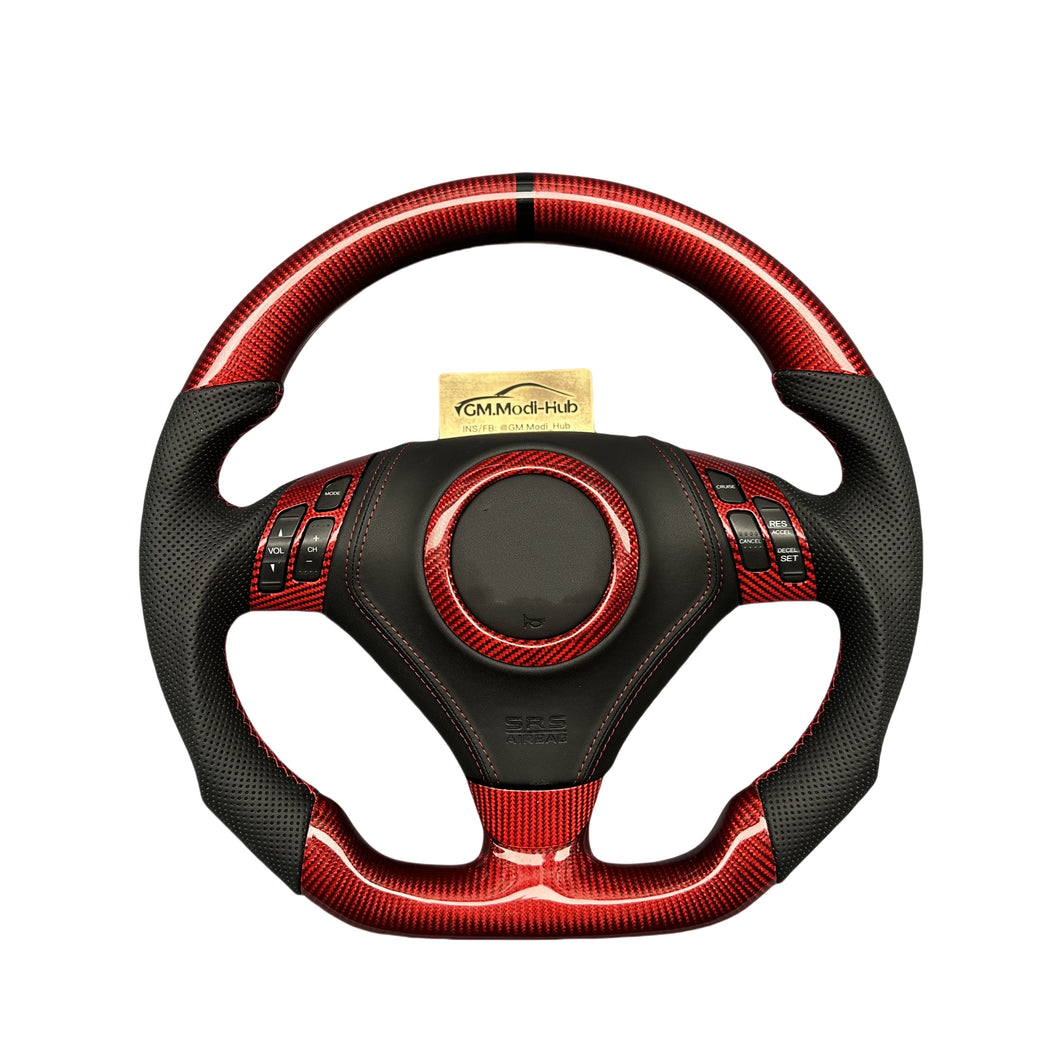 GM. Modi-Hub For Honda 2003-2007 Accord CL9 CL7 / 2005-2010 Odyssey / Acura 2004-2008 TSX Carbon Fiber Steering Wheel