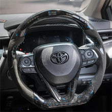 Load image into Gallery viewer, GM. Modi-Hub For Toyota 2019-2023 Corolla Hatchback /2019-2023 RAV4 / 2020-2022 Levin Carbon Fiber Steering Wheel
