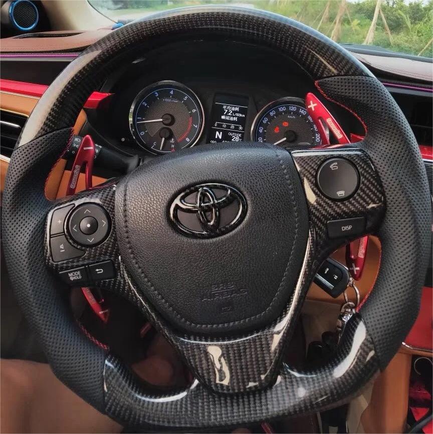 GM. Modi-Hub For Toyota 2014-2018 Corolla / 2013-2018 RAV4 / 2013-2019 Levin Carbon Fiber Steering Wheel