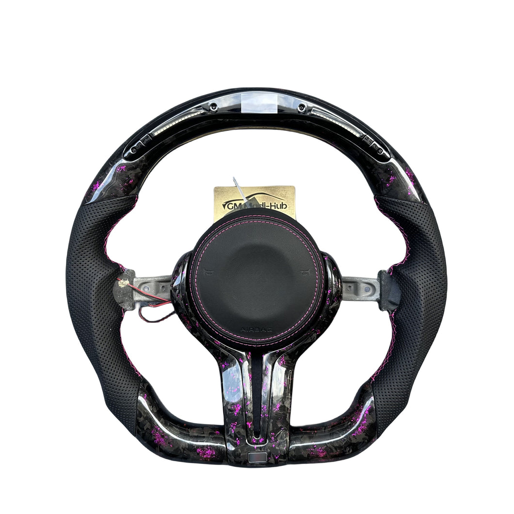 GM. Modi-Hub For BMW M2 M3 M4 F20 F21 F22 F23 F45 F30 F31 F35 F32 F33 F36 F48 F49 F39 F25 F26 F15 F16 F87 F80 F82 F83 Carbon Fiber Steering Wheel