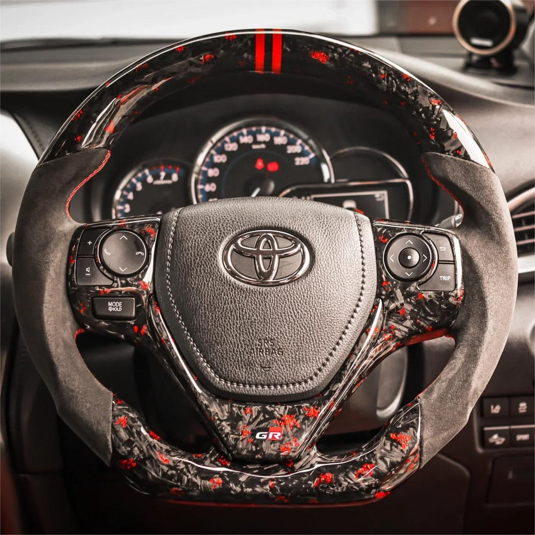 GM. Modi-Hub For Toyota 2014-2018 Corolla / 2013-2018 RAV4 / 2013-2019 Levin Carbon Fiber Steering Wheel