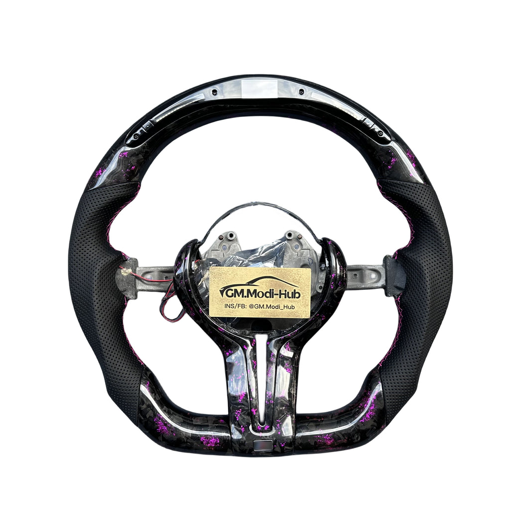 GM. Modi-Hub For BMW M2 M3 M4 F20 F21 F22 F23 F45 F30 F31 F35 F32 F33 F36 F48 F49 F39 F25 F26 F15 F16 F87 F80 F82 F83 Carbon Fiber Steering Wheel