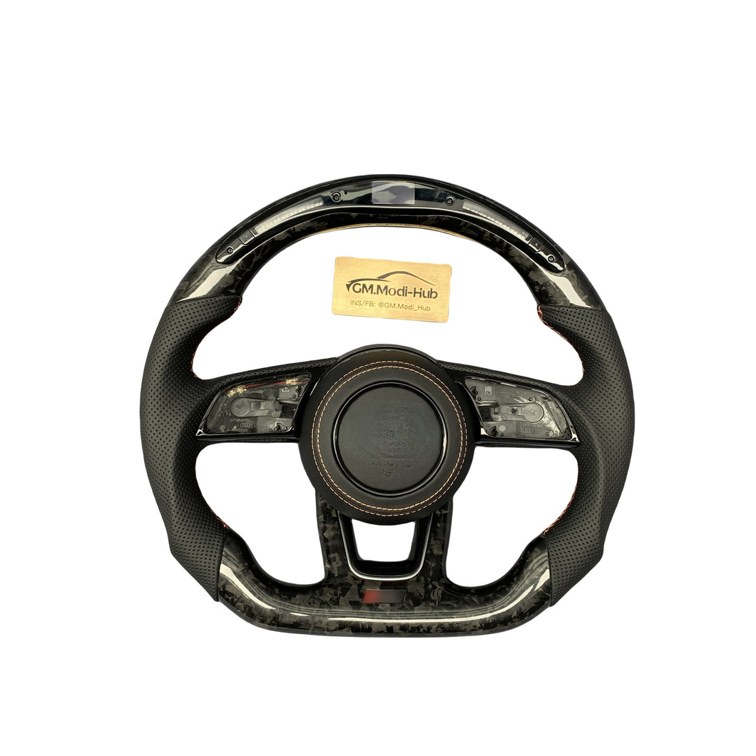 GM. Modi-Hub For Audi B9 A3 A4 A5 S3 S4 S5 RS3 RS4 RS5 Sport Carbon Fiber Steering Wheel