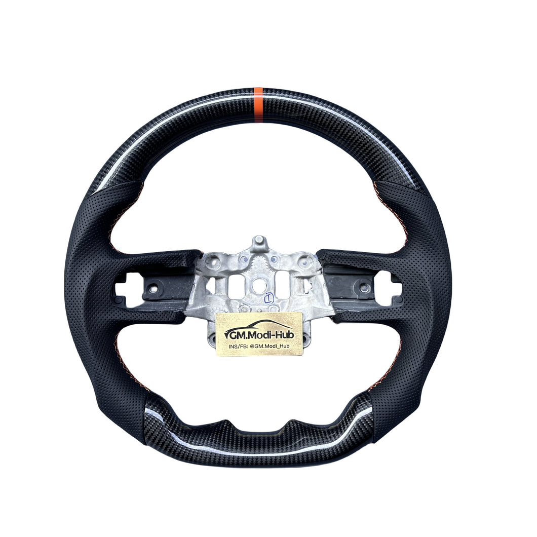 GM. Modi-Hub For Jeep 2019-2024 Wrangler / 2018-2024 Gladiator Carbon Fiber Steering Wheel