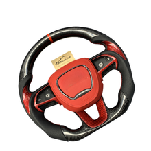 Load image into Gallery viewer, GM. Modi-Hub For Dodge 2016-2023 Charger / 2015-2023 Challenger / 2014-2023 Durango Carbon Fiber Steering Wheel（复制）
