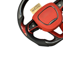 Load image into Gallery viewer, GM. Modi-Hub For Dodge 2016-2023 Charger / 2015-2023 Challenger / 2014-2023 Durango Carbon Fiber Steering Wheel（复制）
